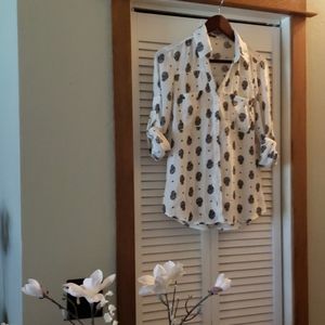 Express Paisley Print Blouse